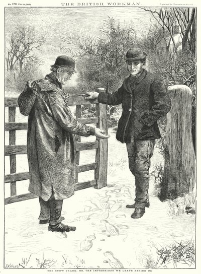 The Snow Track; or, the Impressions We Leave Behind Us by English School