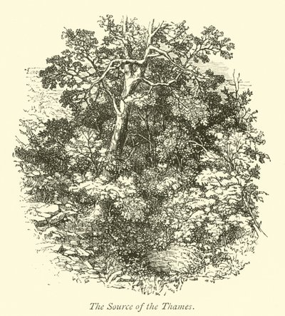 The Source of the Thames by English School