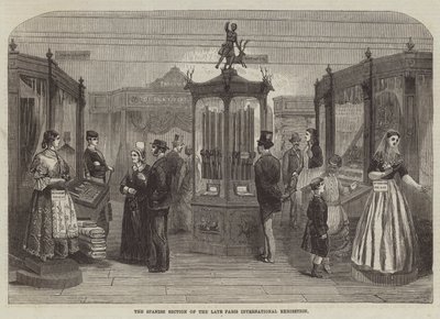 The Spanish Section of the late Paris International Exhibition by English School