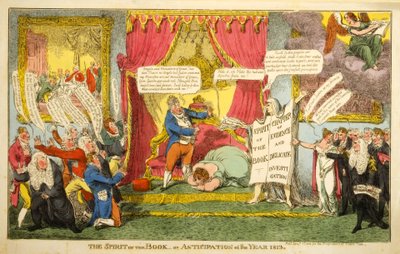 The Spirit of the Book or Anticipation of the Year 1813 by English School