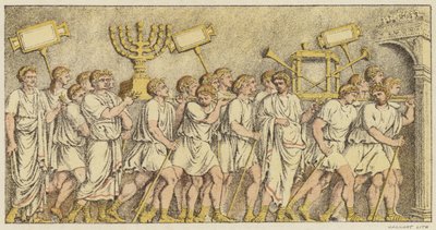 The Spoils of the Temple Carried in Triumph by English School
