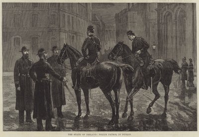 The State of Ireland, Police Patrol in Dublin by English School