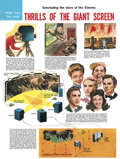 The Story of the Cinema -- Thrills of the Giant Screen by English School