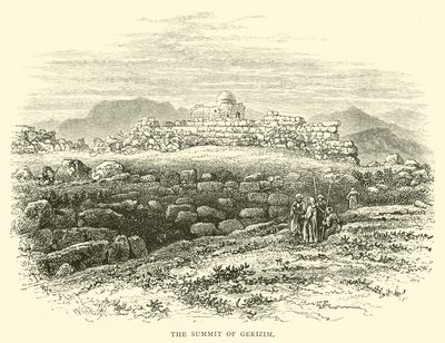 The Summit of Gerizim by English School