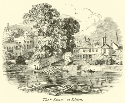 The Swan at Ditton by English School