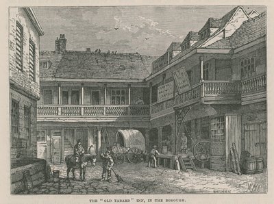 The Tabard Inn, Southwark by English School