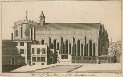 The Temple Church by English School