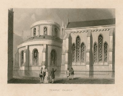 The Temple Church by English School