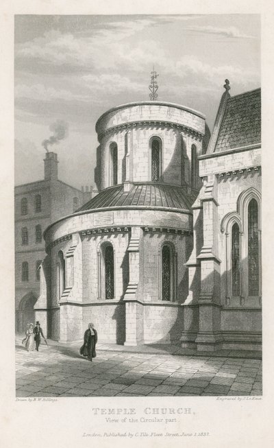 The Temple Church by English School