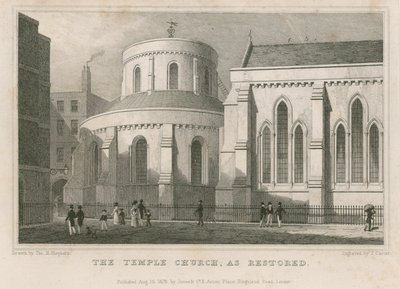 The Temple Church by English School
