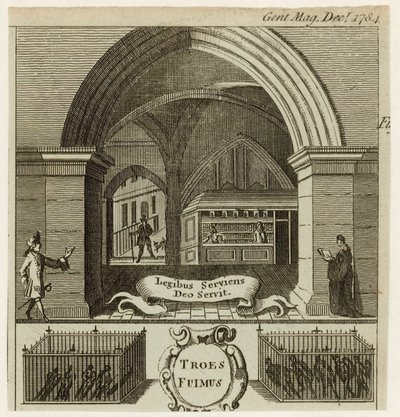 The Temple Church by English School