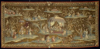The Tent, from an Indo-Chinese or Indian Series by English School
