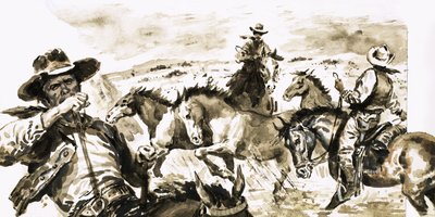 The Texas Ranger by English School