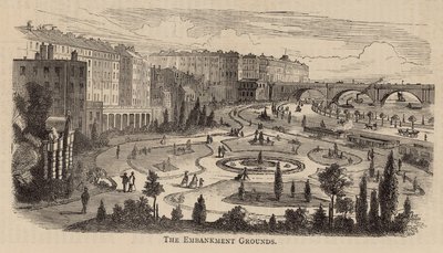 The Thames Embankment grounds by English School