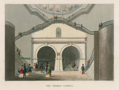 The Thames Tunnel by English School