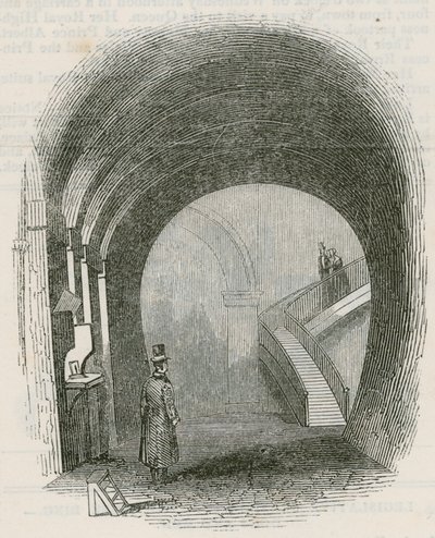 The Thames Tunnel by English School