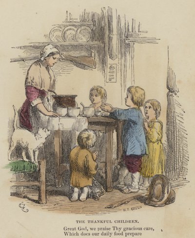 The Thankful Children by English School