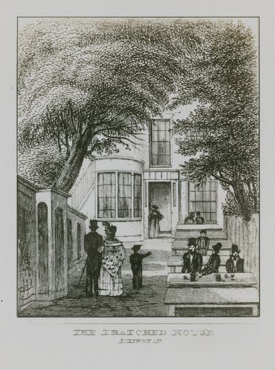 The Thatched House by English School