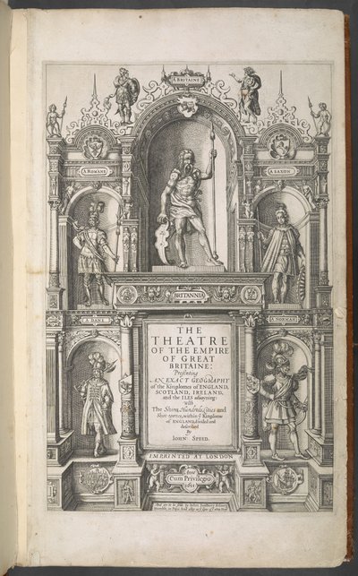 The Theatre of the Empire of Great Britaine by English School
