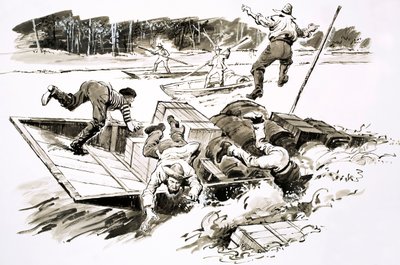 The Treasure-Hunters: Klondike Stampede by English School