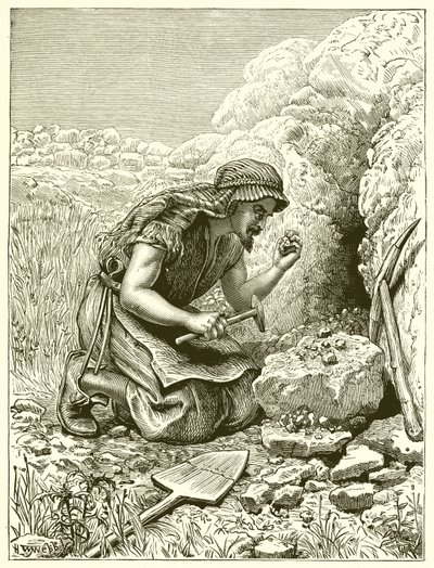 The Treasure Hid in a Field by English School
