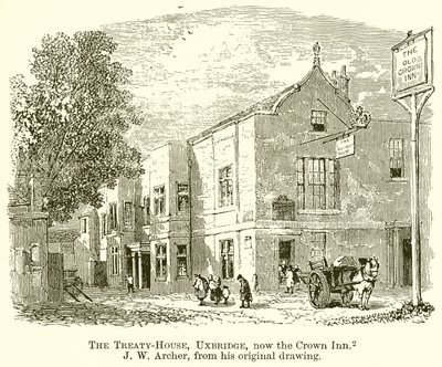 The Treaty-House, Uxbridge, now the Crown Inn by English School