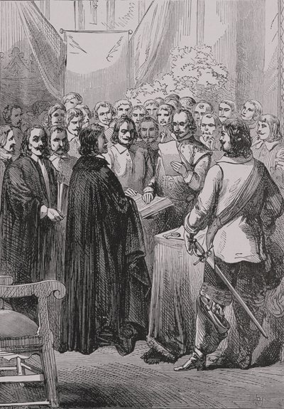 The Treaty of Westphalia, from The History of France, by Emile de Bonnechose by English School