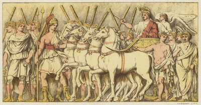 The Triumph of Titus by English School