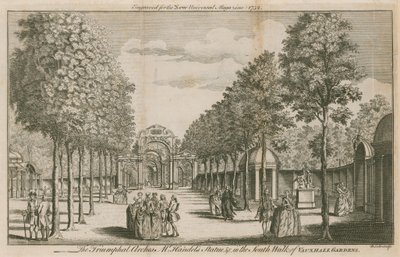 The Triumphal Arches, Mr. Handel