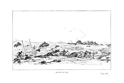 The Tug at Dal, from The Campaign of the Cataracts by General William Francis Butler, published 1887 by English School
