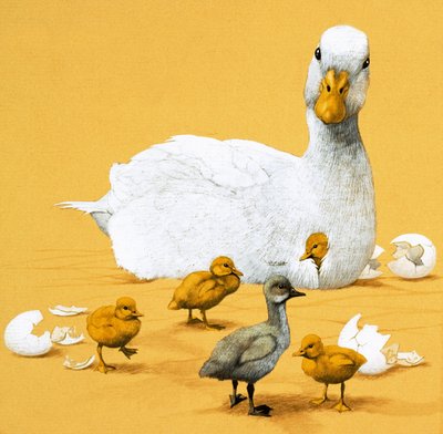 The Ugly Duckling by English School