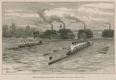 The Universities Boat Race by English School