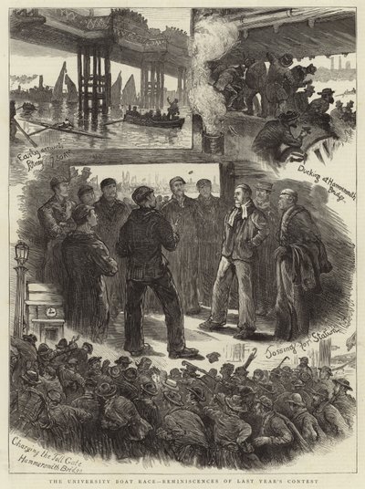 The University Boat Race by English School