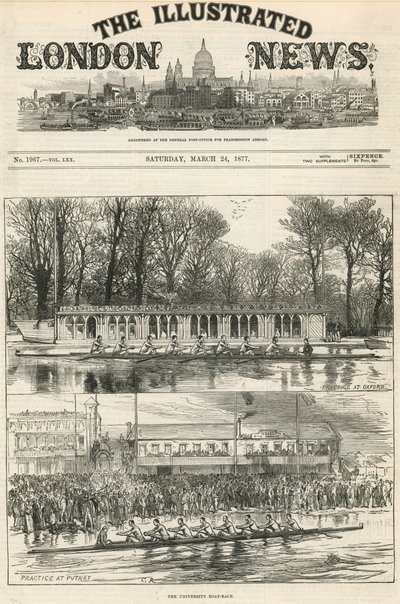 The University Boat Race by English School