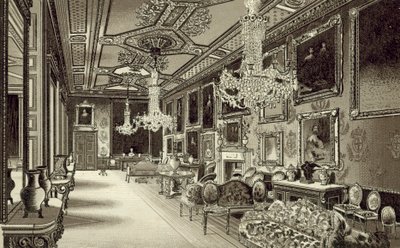 The Vandyke Room, Windsor Castle by English School