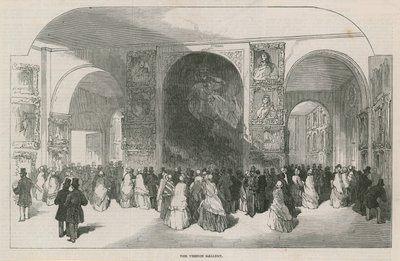 The Vernon Gallery in South Kensington by English School