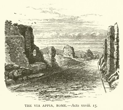 The Via Appia, Rome, Acts by English School