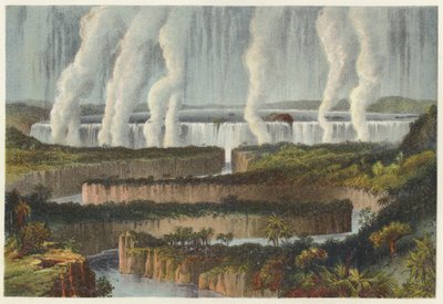 The Victoria Falls by English School
