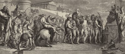 The Victors at Olympia by English School
