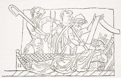 The Vision of the Husbandmen by English School