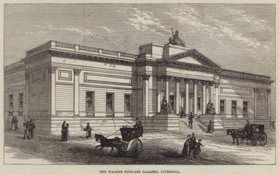 The Walker Fine-Art Gallery, Liverpool by English School