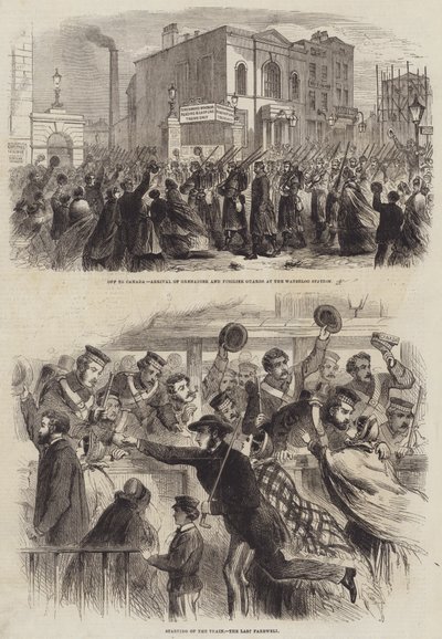 The War in America by English School