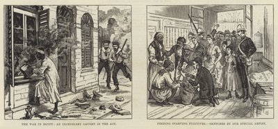 The War in Egypt by English School