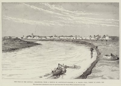 The War in the Soudan, Khartoum by English School