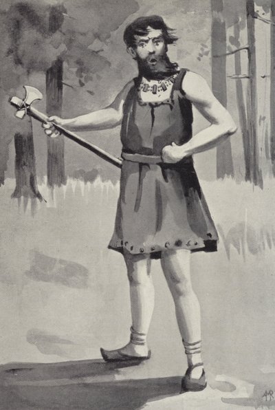 The Warrior Chief by English School