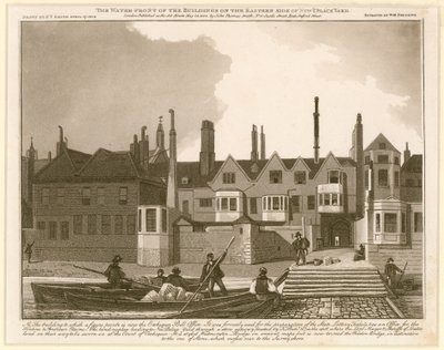 The Water Front of the Buildings on the eastern side of New Palace Yard by English School