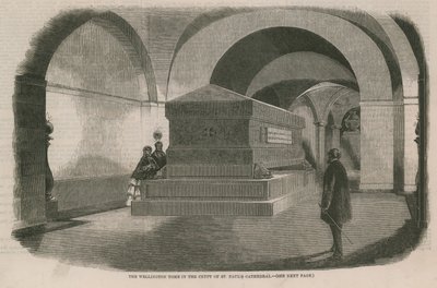 The Wellington Tomb in the crypt of St Paul