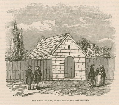 The White Conduit of White Conduit House, Islington, London by English School
