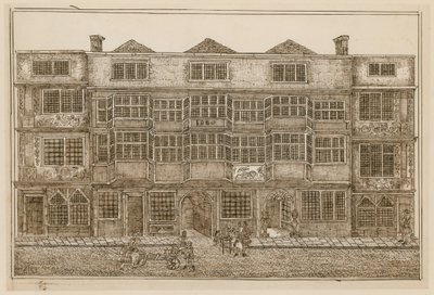 The White Hart, Bishopsgate Street by English School