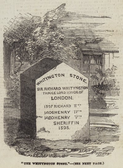 The Whityngton Stone by English School
